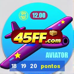 18 19 20 pontos todo concurso com jogos de 50 dezenas